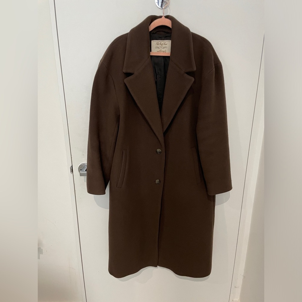 Aritizia The Only Coat in Wool/Cashmere